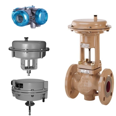 Samson 3321 soupape de commande avec 3271/3372 actionneur électropneumatique et positionneur domestique de haute qualité