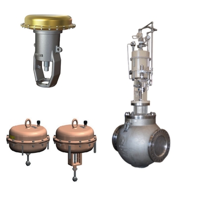 Samson 3321 soupape de commande avec 3271/3372 actionneur électropneumatique et positionneur domestique de haute qualité