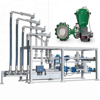 Le régulateur de tension de la valve de régulation de débit avec EMERSON Fisher A11 Butterfly Valve 2052