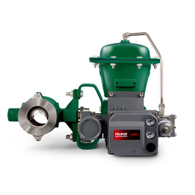 Ventilateur de régulation du débit dérapage avec Fisher Vee-Ball V150/V200/V300 vanne de régulation 2052 actionneur DVC6200 positionneur