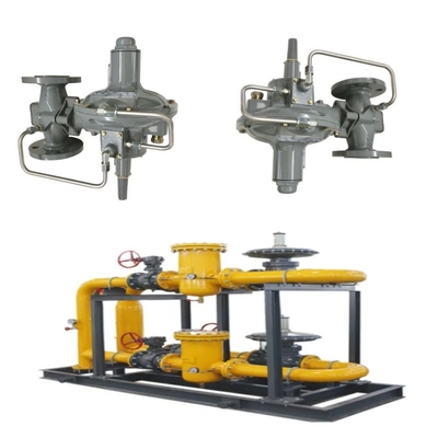 Régulateur de pression/régulateur de débit Skid Emerson Fisher 299H/299HV/299HR/299HVR régulateur de pression et jeu de manomètres Wicka