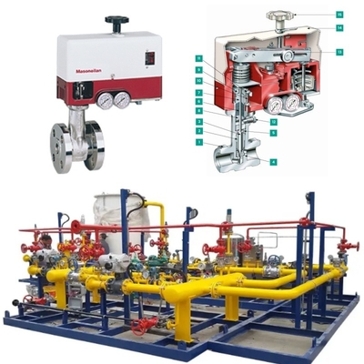 Valve de commande 50 12 ASME150# Classe 900 Cv 6 Valve de commande centrifuge ouverte / fermée