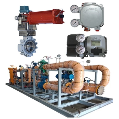 Ventilateur de commutation Skid Masoneilan 33000 Ventilateur papillon en acier inoxydable SVI1000 SVI II SVI3 Positionneur de vanne BR200 BR400 Amplificateur