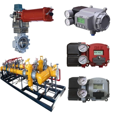 Ventilateur de commutation Skid Masoneilan 33000 Ventilateur papillon en acier inoxydable SVI1000 SVI II SVI3 Positionneur de vanne BR200 BR400 Amplificateur