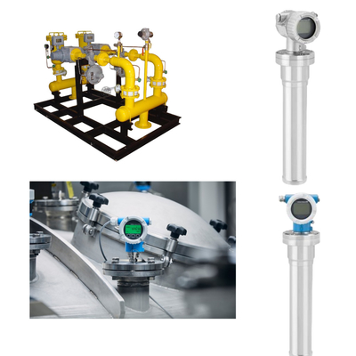 Montage à l'aide d'un dérapage point de non-contact Mesure du niveau radiométrique Endress + émetteur compact Hauser Gammapilot FMG50