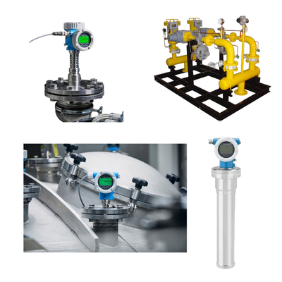 Montage à l'aide d'un dérapage point de non-contact Mesure du niveau radiométrique Endress + émetteur compact Hauser Gammapilot FMG50