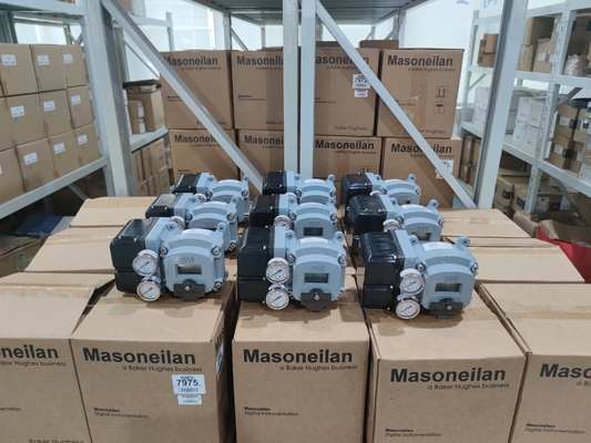 Ventilateur de guidage supérieur de type angle droit chinois avec positionneur de vanne Masoneilan SVI2