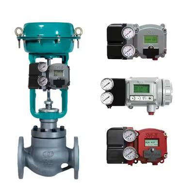 Ventilateur de guidage supérieur de type angle droit chinois avec positionneur de vanne Masoneilan SVI2