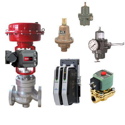 Valve solénoïde ASCO en stock avec Emerson Fisher DVC6200 double action avec rétroaction