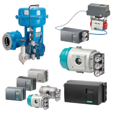 Valve de commande rotative excentrique avec positionneur de vanne Siemens 6DR5010 pour un contrôle précis du fluide