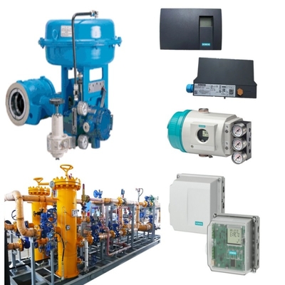 Valve de commande rotative excentrique avec positionneur de vanne Siemens 6DR5010 pour un contrôle précis du fluide