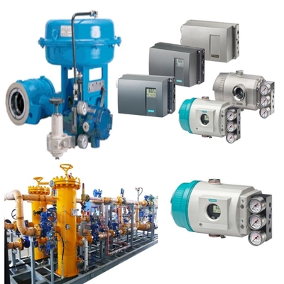 Valve de commande rotative excentrique avec positionneur de vanne Siemens 6DR5010 pour un contrôle précis du fluide