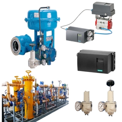 Valve de commande rotative excentrique avec positionneur de vanne Siemens 6DR5010 pour un contrôle précis du fluide