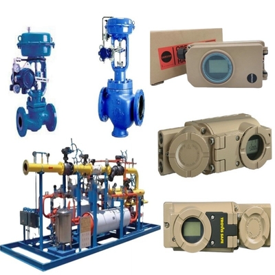 Valve de commande chinoise avec connexion de type bride et signal de commande 4-20 mA