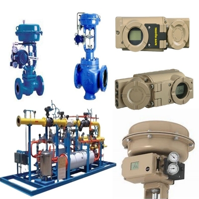 Valve de commande chinoise avec connexion de type bride et signal de commande 4-20 mA