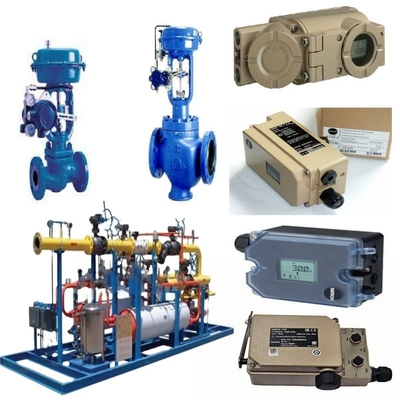Valve de commande chinoise avec connexion de type bride et signal de commande 4-20 mA