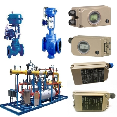 Valve de commande chinoise avec connexion de type bride et signal de commande 4-20 mA