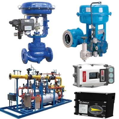 Valve de commande linéaire à flèche à 2 voies / 3 voies dans le corps en acier inoxydable DN15 à DN600