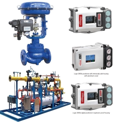 Positionneur de flux 3200MD 520MD 3800 avec actionneur Spirax Sarco pour l'air, l'huile et le gaz
