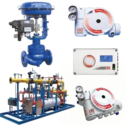 Positionneur de flux 3200MD 520MD 3800 avec actionneur Spirax Sarco pour l'air, l'huile et le gaz