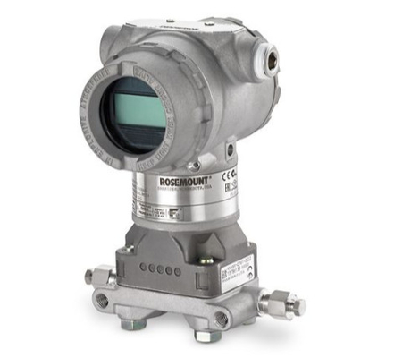 Régulateur de pression / débit avec émetteur de pression Rosemount 3051N 3154N 3155N et manomètre Wika