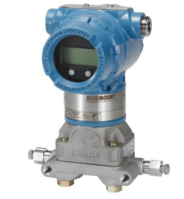 Régulateur de pression / débit avec émetteur de pression Rosemount 3051N 3154N 3155N et manomètre Wika