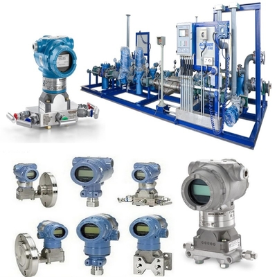 Régulateur de pression / débit avec émetteur de pression Rosemount 3051N 3154N 3155N et manomètre Wika