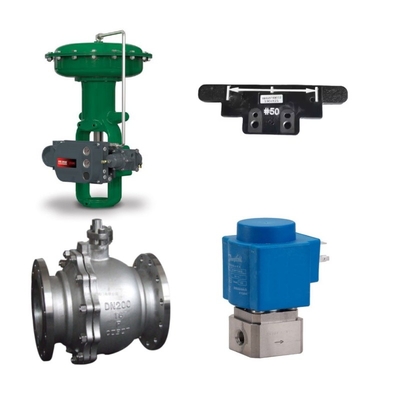 Une soupape à bille chinoise avec actionneur Fisher 657/667, contrôleur de soupape intelligent DVC6200 Fisher bande magnétique, soupape solénoïde Danfoss, commutateur TopWorx