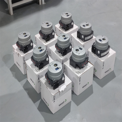 Valve à bille de grand diamètre avec Samson3271 3277 actionneur Valmet Neles ND7000 ND9000 positionneur de soupape intelligent Fisher 846 convertisseur Westlock Limit Switch