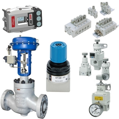 Positionneur de soupape numérique Flowserve 3800 520MD 3200MD avec soupape solénoïde ASCO pour soupape de régulation de débit pneumatique
