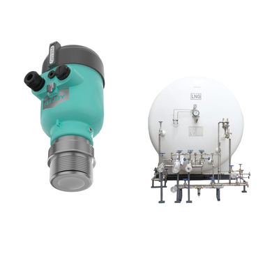 Mesure du niveau du conteneur avec l'émetteur de niveau radar FeeJoy RRF5 80 GHz