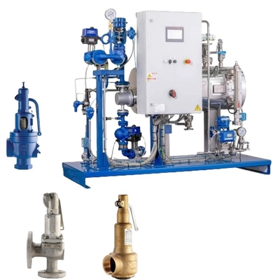Valves de sécurité industrielles Spirax Sarco SVL488 essentielles pour assurer la sécurité au travail dans les chaudières à vapeur