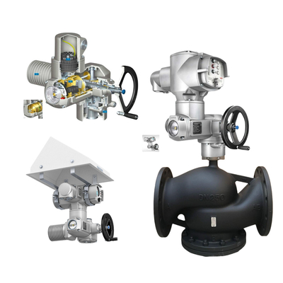 Auma Actuateur électrique à virage partiel SQ10.2 SQ07.2 SQ12.2 SQ14.2 SQ05.2 Pour travaux ouverts et fermés