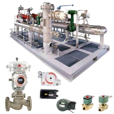 Positionneur de flux 3200MD 520MD 3800 avec actionneur Spirax Sarco et soupape solénoïde Asco pour la production industrielle
