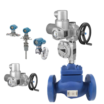 Actuateur électrique Auma neuf et original pour soupape Spiraxsarco avec débitmètre de la série Rosemount 3144P pour l'industrie pétrolière et gazière