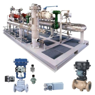 Nouvelles soupapes de commande pneumatique de Samson 3241 avec positionneur 3725 et soupapes de commande pneumatique avec positionneur Masoneilan SVI2 pour pétrole et gaz