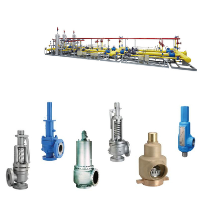 Valves de dégagement de sécurité de haute qualité de dégagement de pression de sécurité de protection pour la vapeur de gaz d'air