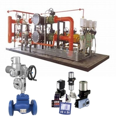 Actuateur électrique Auma gris pour la soupape à bille de contrôle Blue Spirax Sarco et la soupape à solénoïde Burkert dans le pétrole et le gaz