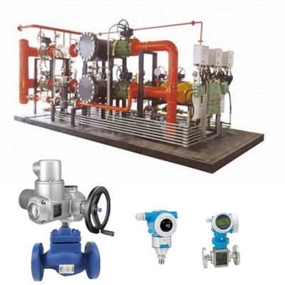Auma Multi-Turn Valve Actuator SA 07.2 SA10.2 SA14.2 SA16.2 Actuateurs électriques avec échangeur de pression et Hauser sur Keystone Butterfly Valve pour le skid chinois