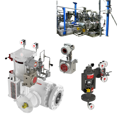 Ventileur de régulation de débit pneumatique de gaz naturel VRG VGP-100 Ventilateur de positionnement de gaz