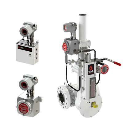VRG Packages de soupapes de commande rotatives modulaires personnalisées de positionneur de soupapes de gaz contrôleurs pilotes pour l'industrie de commande de gaz naturel