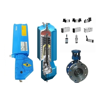 Ventilateur pneumatique Valmet Ventilateur solénoïde et Neles BICU Série Actuateurs de cylindres pneumatiques pour usine