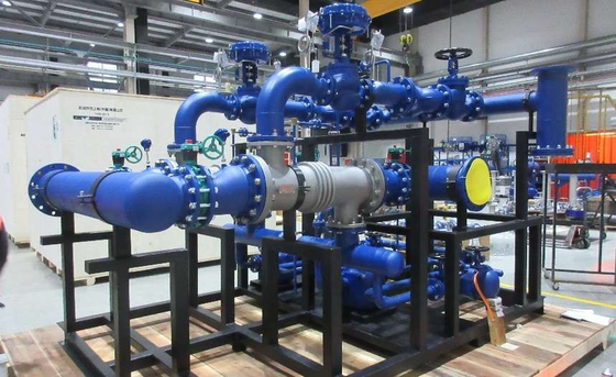 Récupération de chaleur non standard Skid Factory Solutions personnalisées Bellows Valve d'arrêt scellée Valve de sécurité Ventilateur de débit de vapeur en vente