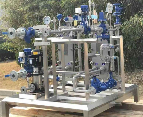 Récupération de chaleur non standard Skid Factory Solutions personnalisées Bellows Valve d'arrêt scellée Valve de sécurité Ventilateur de débit de vapeur en vente