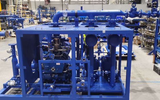 Récupération de chaleur non standard Skid Factory Solutions personnalisées Bellows Valve d'arrêt scellée Valve de sécurité Ventilateur de débit de vapeur en vente
