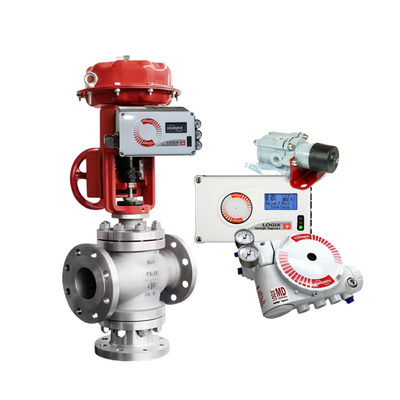 fournisseur régulateurs de soupape numériques de soupape pneumatique Flowserve Logix 520MD 3200MD 3800 positionneur de soupape de contrôle intelligent