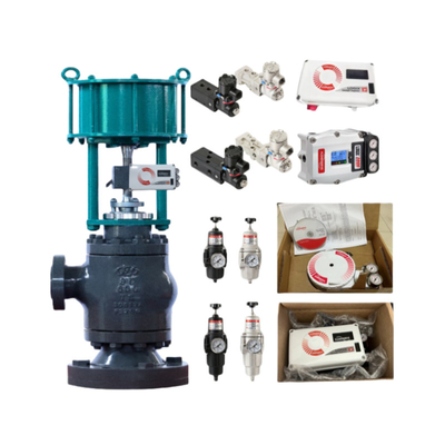 fournisseur régulateurs de soupape numériques de soupape pneumatique Flowserve Logix 520MD 3200MD 3800 positionneur de soupape de contrôle intelligent