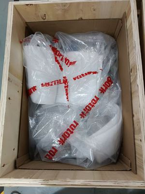 Vanne papillon chinoise grand diamètre avec actionneur électrique Rotork IQ3 et réducteur IB