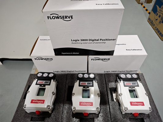 Positionneurs de vannes numériques industriels Flowserve Logix 3800 Vanne de régulation d'alimentation auxiliaire pour centrale électrique