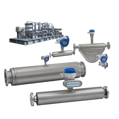 Coriolis débitmètre Krohne OPTIMASS 1400 Dispositifs de mesure du débit de liquide et de gaz Coriolis débitmètre de masse pour le contrôle des processus